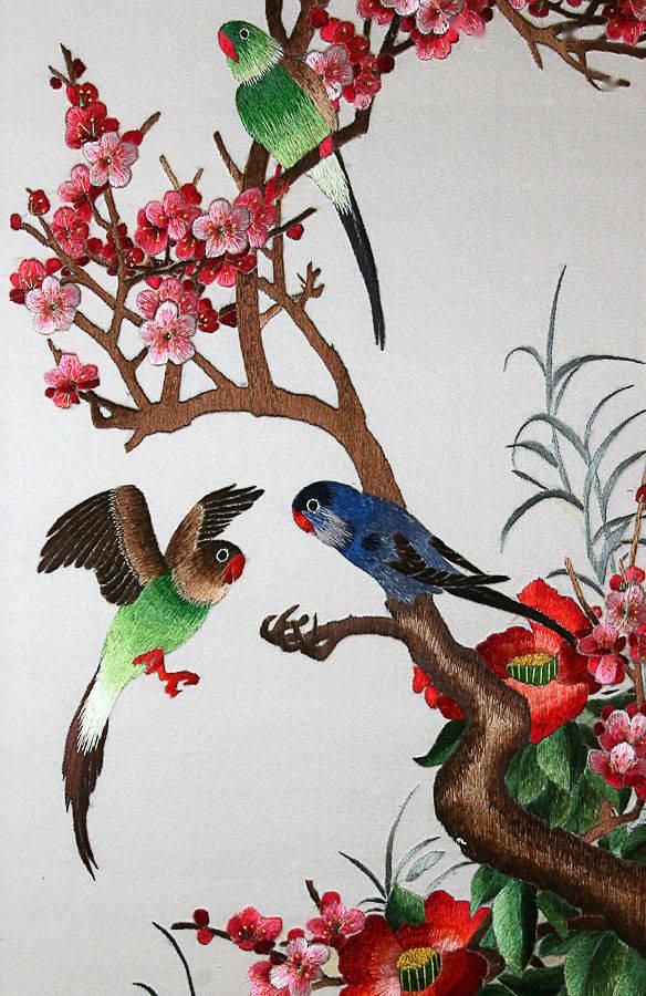 中國手工刺繡，永不過時的美